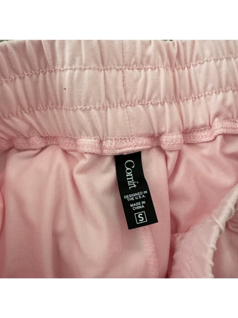 Comfrt Pink All Day Jersey Set Pink SMALL Lightweight Stretchy Joggers Hoodie - Picture 6 of 9